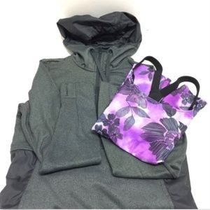 Adidas Jacket + New Balance Racer Top (SMALL)